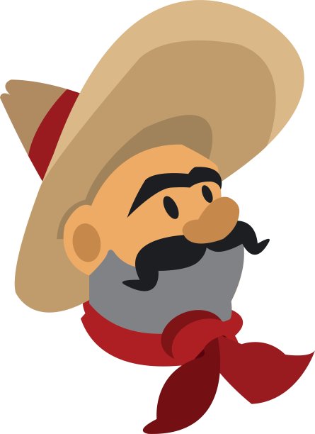 墨西哥流浪乐队音乐家图标图片下载