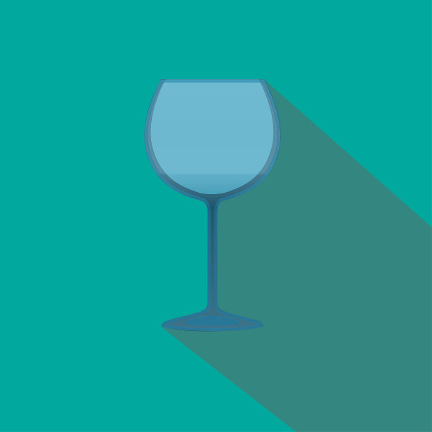 葡萄酒杯的图标图片下载