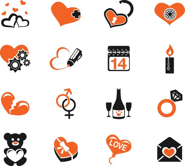 情人节和爱情偶像图片下载