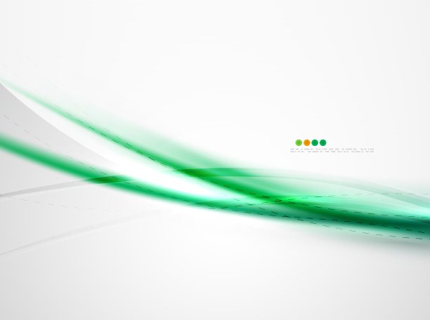 彩虹色光泽丝优雅波浪图片下载