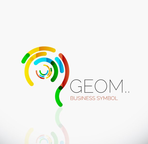 标志线性抽象几何图标图片下载