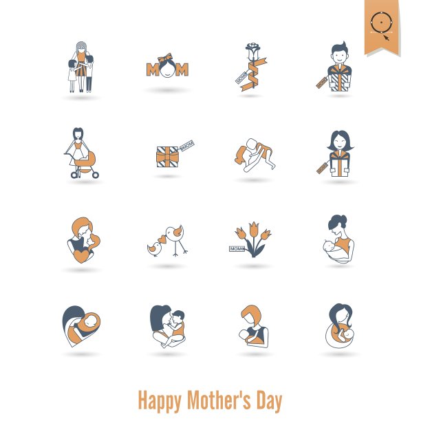 母亲节快乐图标图片下载