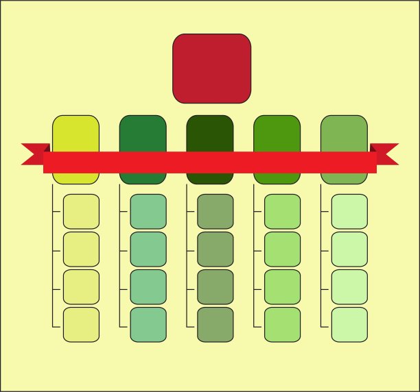 组织结构模板图片下载