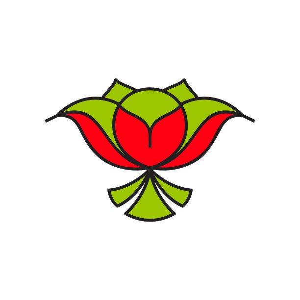 蜂鸟花束的标志图片下载