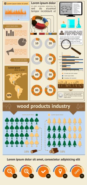 信息图的元素图片下载
