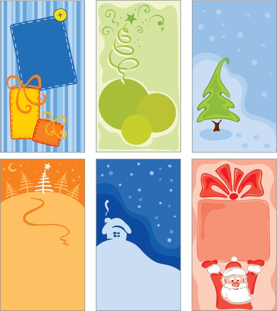 圣诞贴纸图片下载