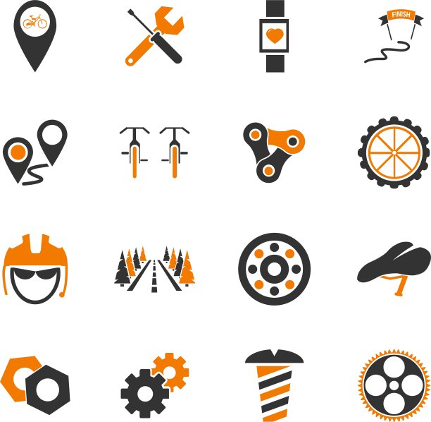 自行车图标设置图片下载