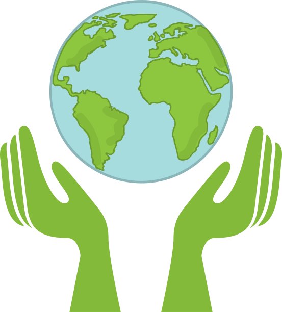 生态双手保护孤立图标设计图片下载