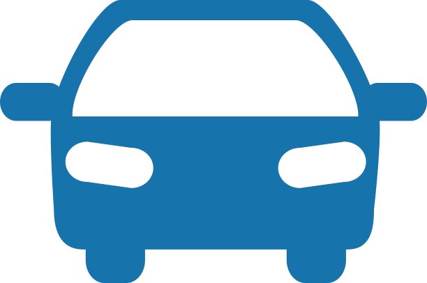交通设计汽车图标平坦和孤立图片下载