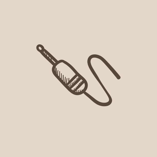 插孔电缆示意图图标图片下载