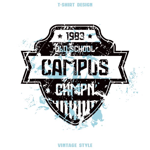 校园运动队徽图片下载