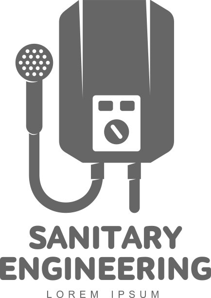 标志水煤气工程管道图片下载