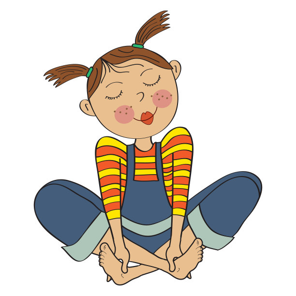 浪漫的女孩赤脚坐着图片下载