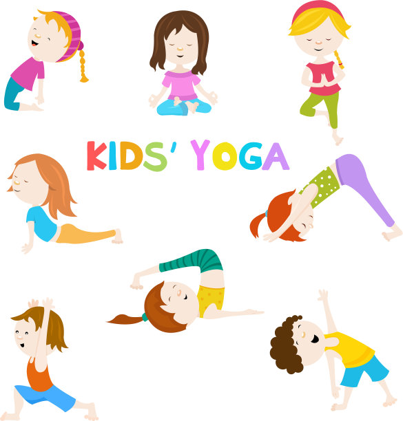 儿童瑜伽图片下载