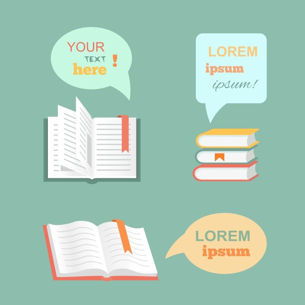 打开书，气泡密布图片下载