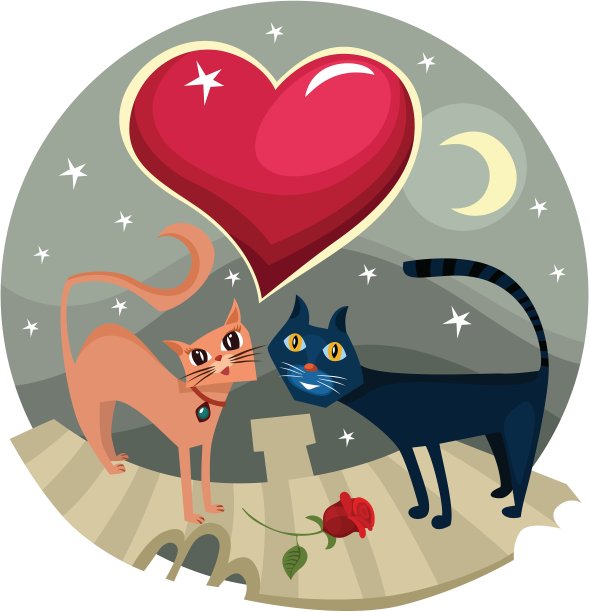 喜欢猫图片下载