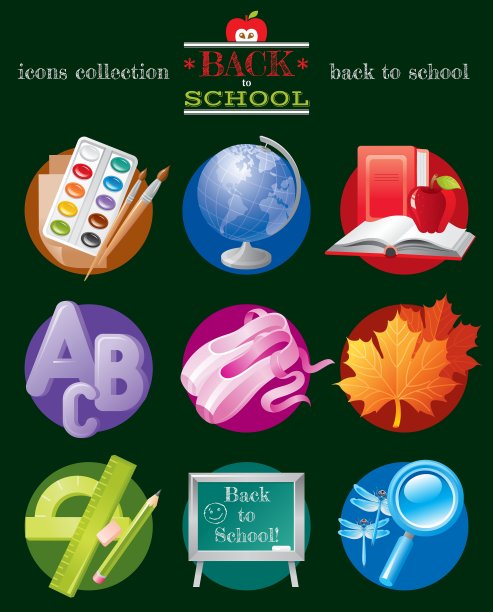 回到学校销售图标图片下载