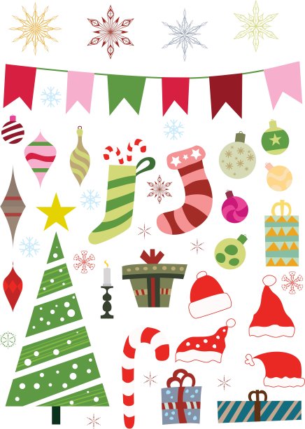圣诞元素图片下载