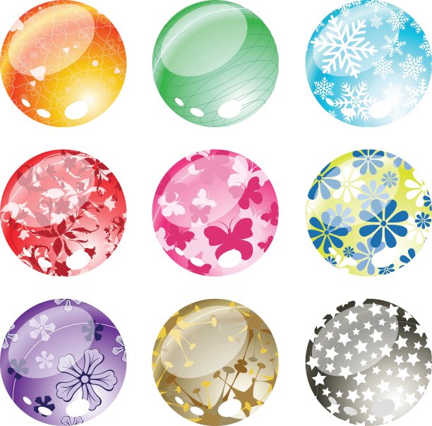 装饰球组图片下载