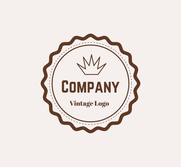 抽象复古Logo设计元素合集图片下载