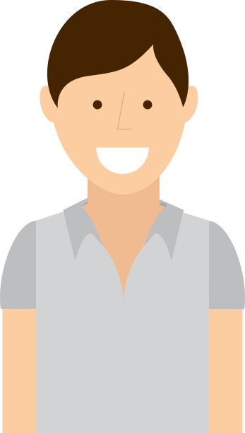 男人男性头像年轻的图标图片下载