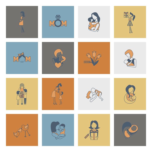 母亲节快乐图标图片下载