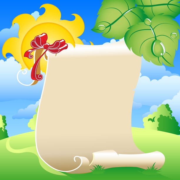 旧羊皮纸卷轴图片下载