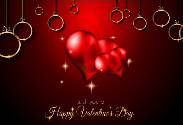 情人节背景为你的爱情主题图片下载