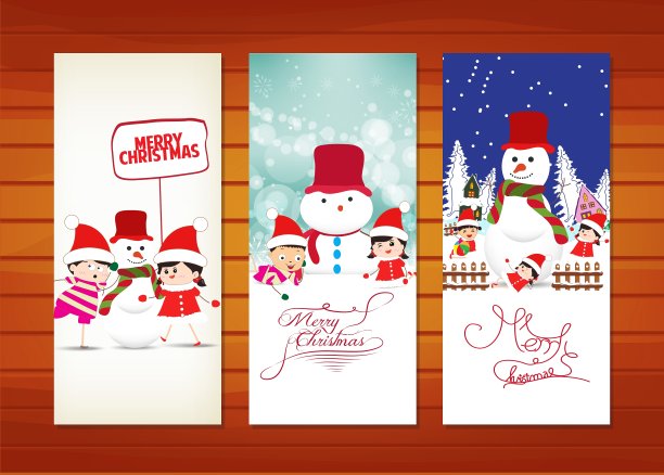 圣诞横幅集图片下载