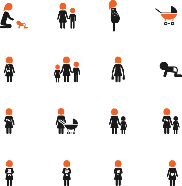 妈妈简单的图标图片下载