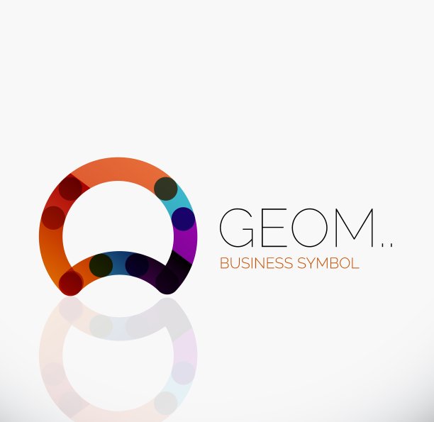 标志线性抽象几何图标图片下载