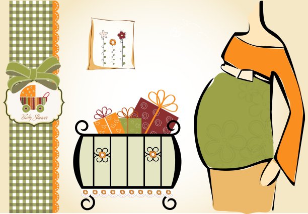 宝宝派对邀请图片下载