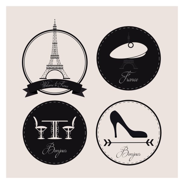 法国文化设计图片下载