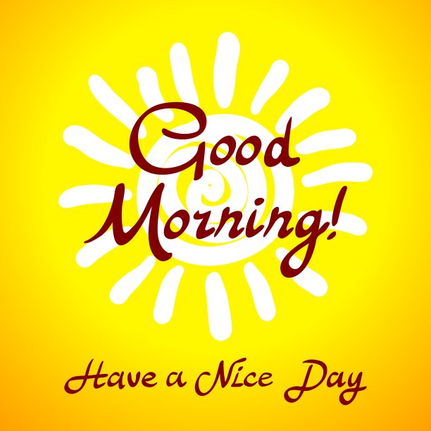 眨眼的太阳祝您有一个美好的一天图片下载