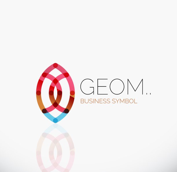 标志线性抽象几何图标图片下载