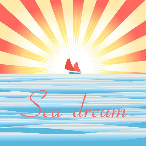 美丽的海景才貌双全图片下载