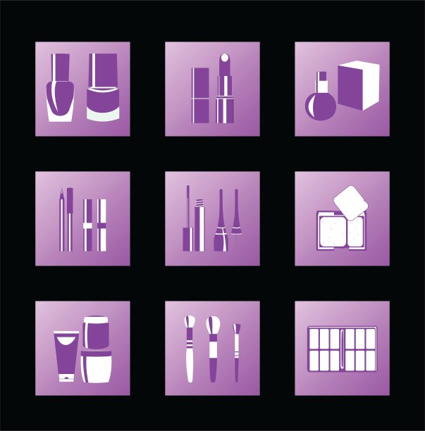 化妆品的图标图片下载