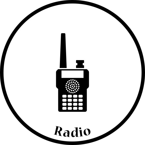 便携式收音机图标图片下载