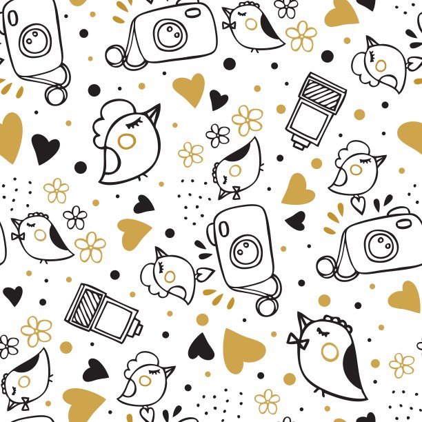 浪漫的无缝模式图片下载