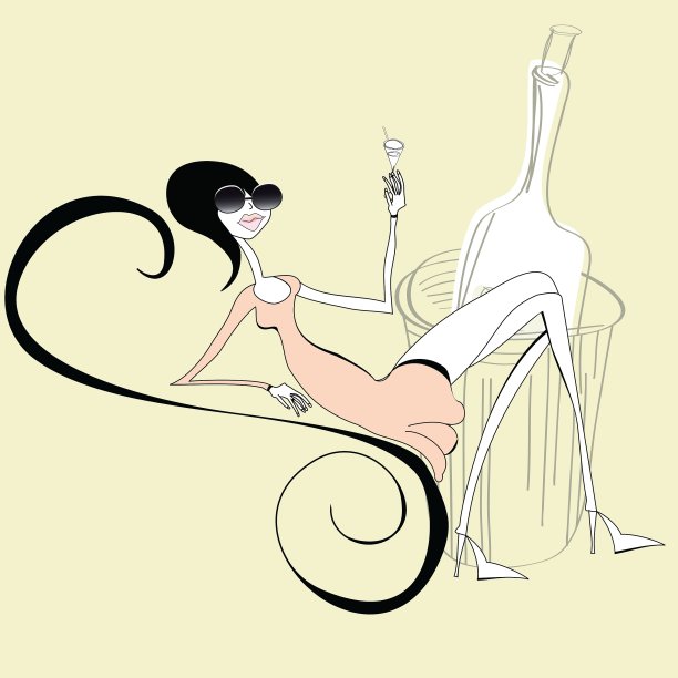 一杯酒图片下载