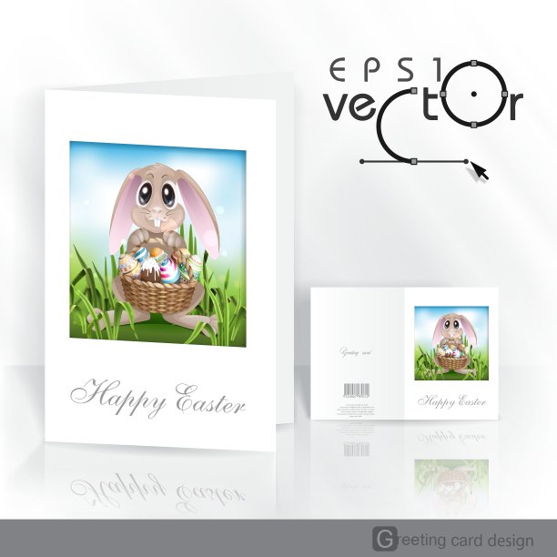 复活节快乐背景图片下载