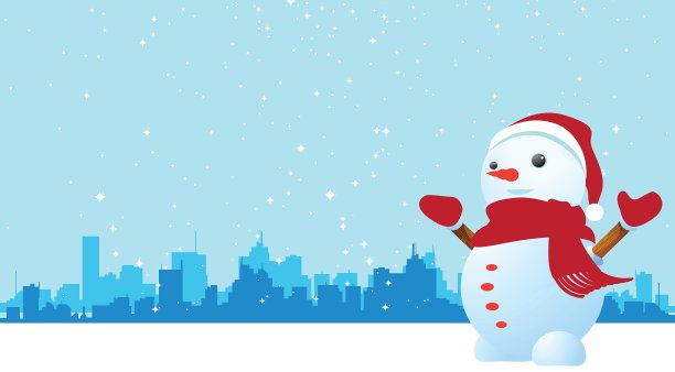雪人图片下载