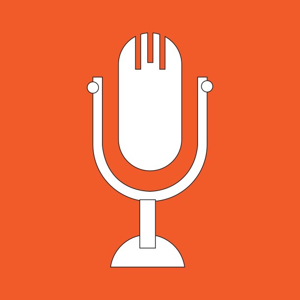 麦克风孤立的设计图片下载