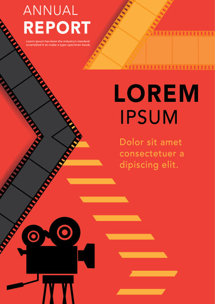 电影和电影现代复古海报的背景。图片下载