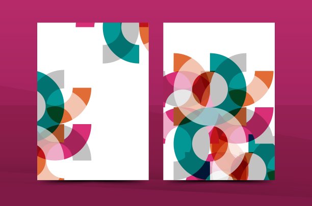 年报A4页封面图片下载