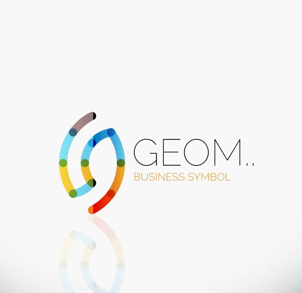 标志线性抽象几何图标图片下载