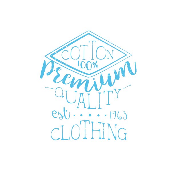 棉质服装复古徽章图片下载