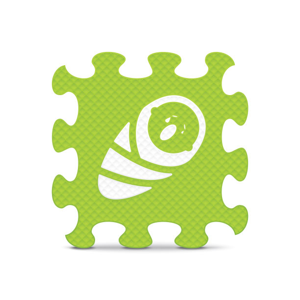 婴儿手语与字母拼图图片下载