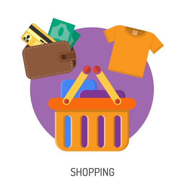 网上购物中心图标图片下载