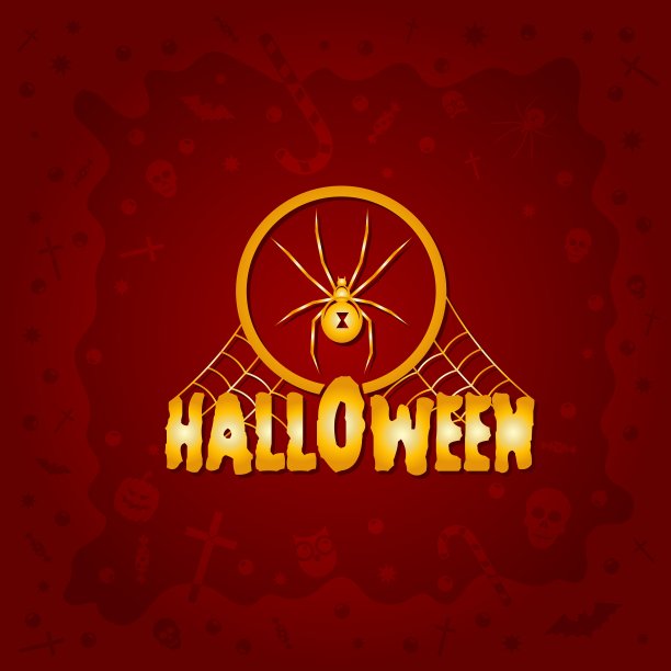 美丽的万圣节背景图片下载